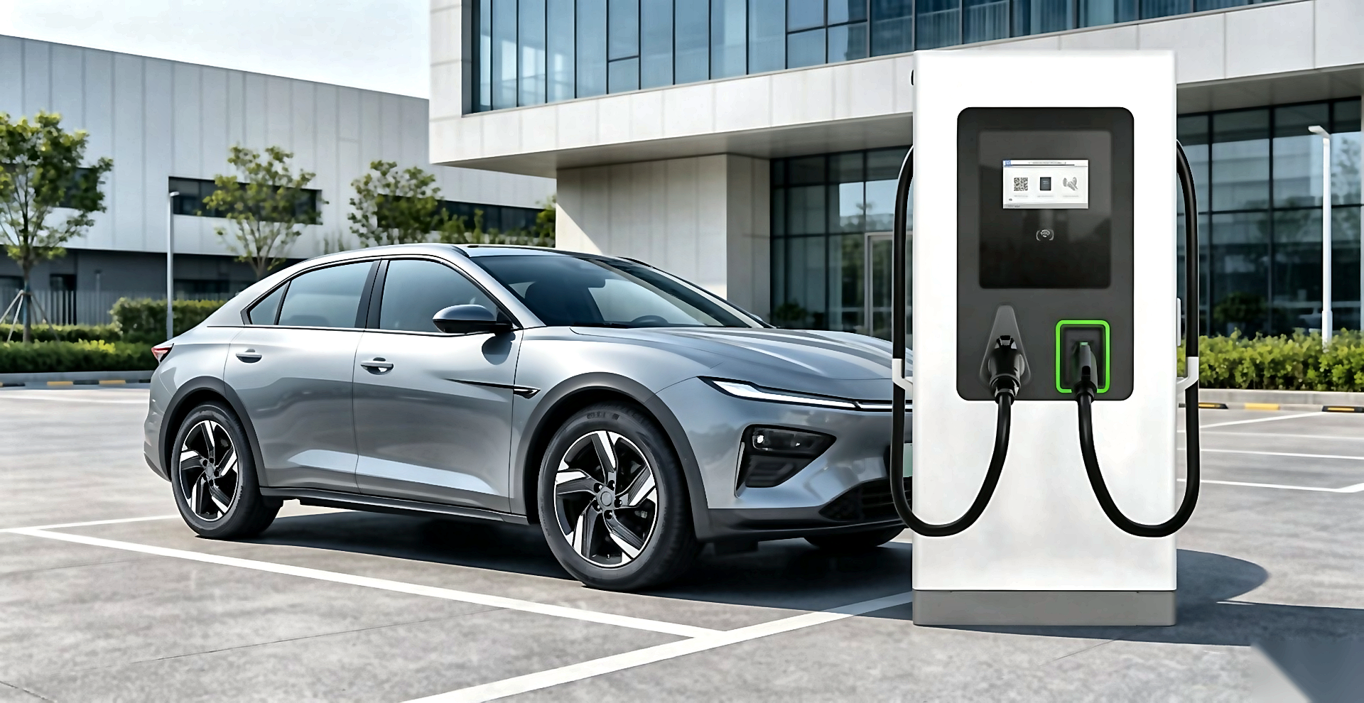 M0 60kW‑320kW Floor‑Mounted DC Fast Charger, Dual Gun EV Charging Station - Image 4