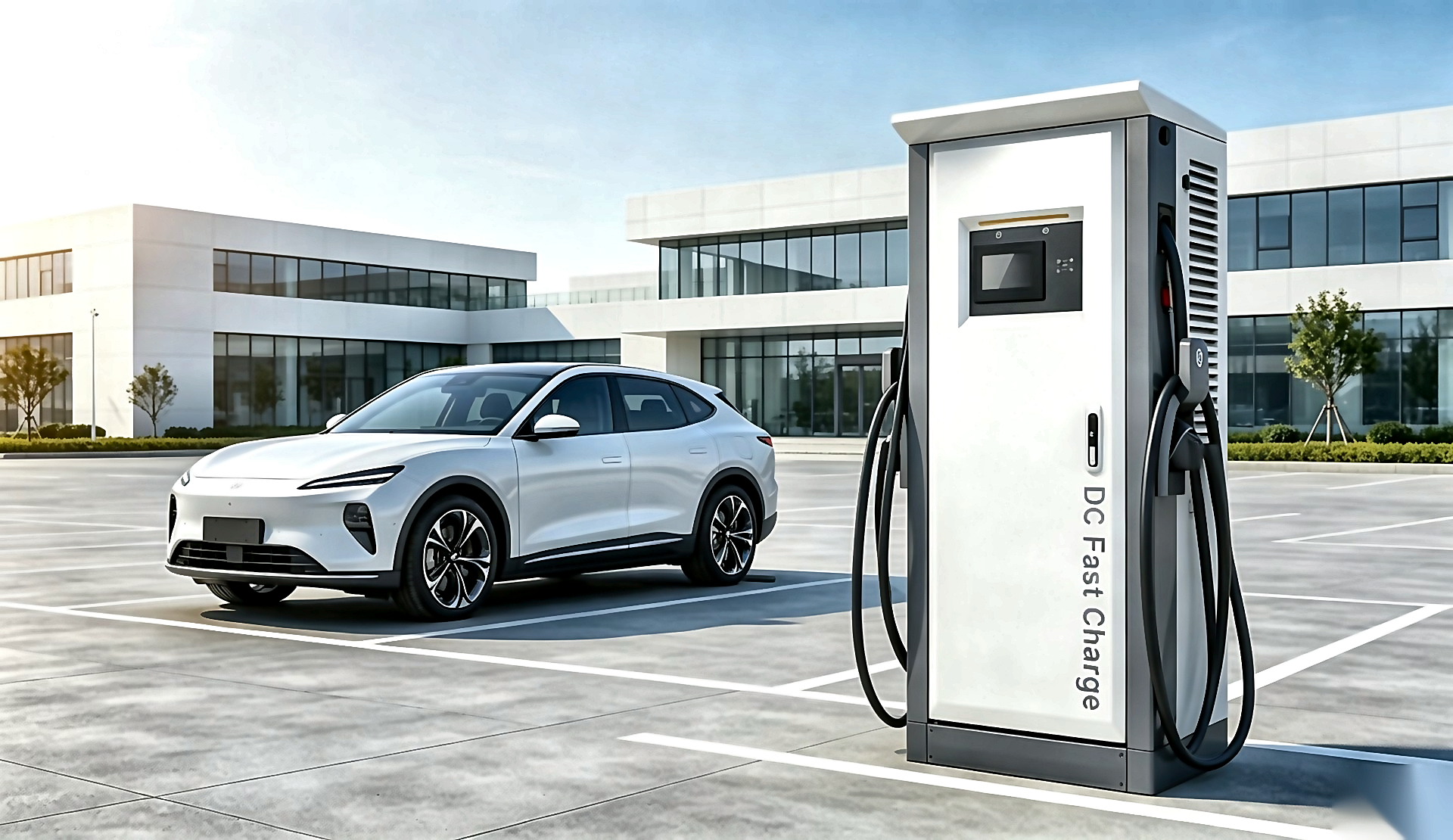 M0 60kW‑320kW Floor‑Mounted DC Fast Charger, Dual Gun EV Charging Station - Image 2