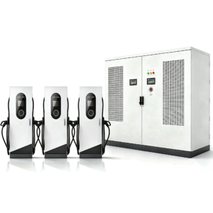 P0 360kW Split‑Type DC Fast Charging Station | Modular EV Charger, 3 Charging Terminals