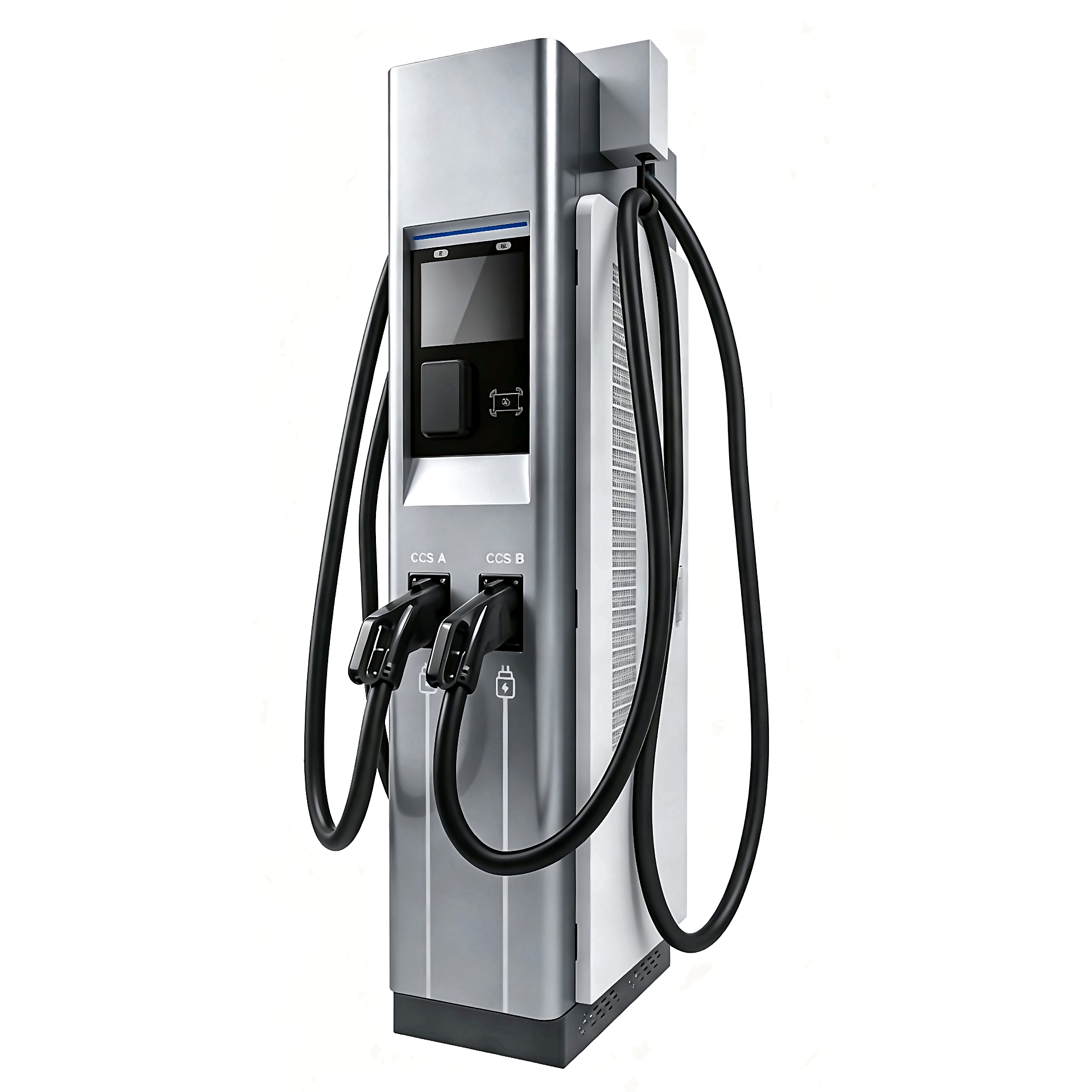 M1 180kW Floor‑Mounted DC Fast Charger, Dual Gun EV Charging Station